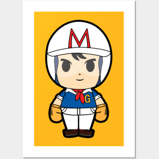 meme speed racer Posters and Art